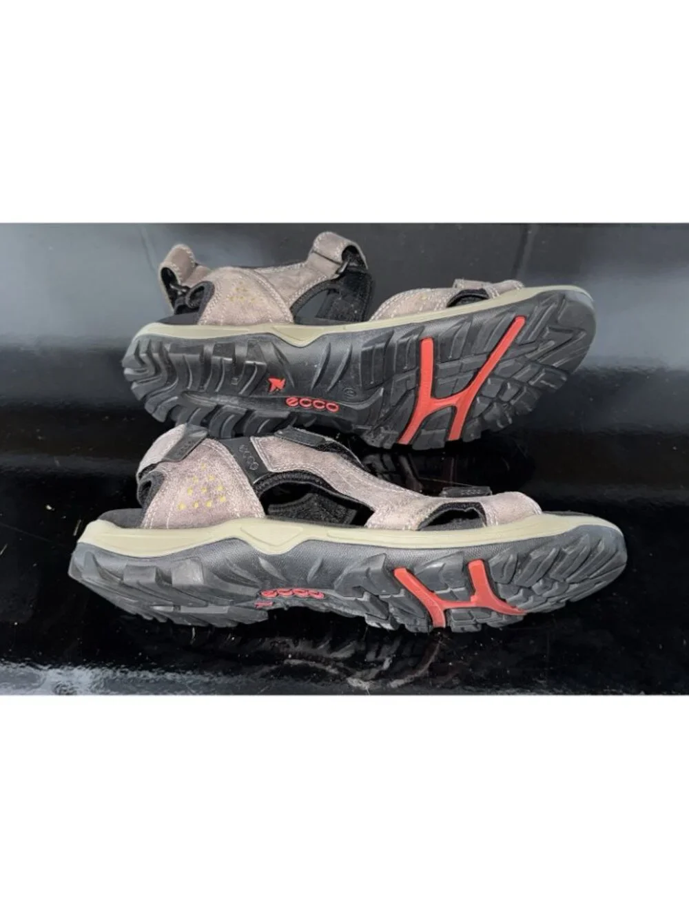 ECCO Offroad Lite Mens Leather Athletic Outdoor Sport Sandals Size EU 47 US 13